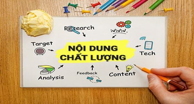 Sáng tạo nội dung chất lượng